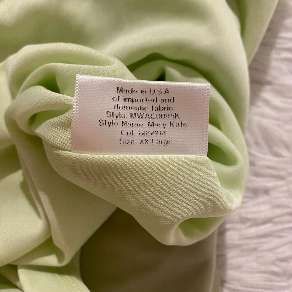 Katie May Mary Kate Strapless Gown in Sage Green XXL - Picture 8 of 12